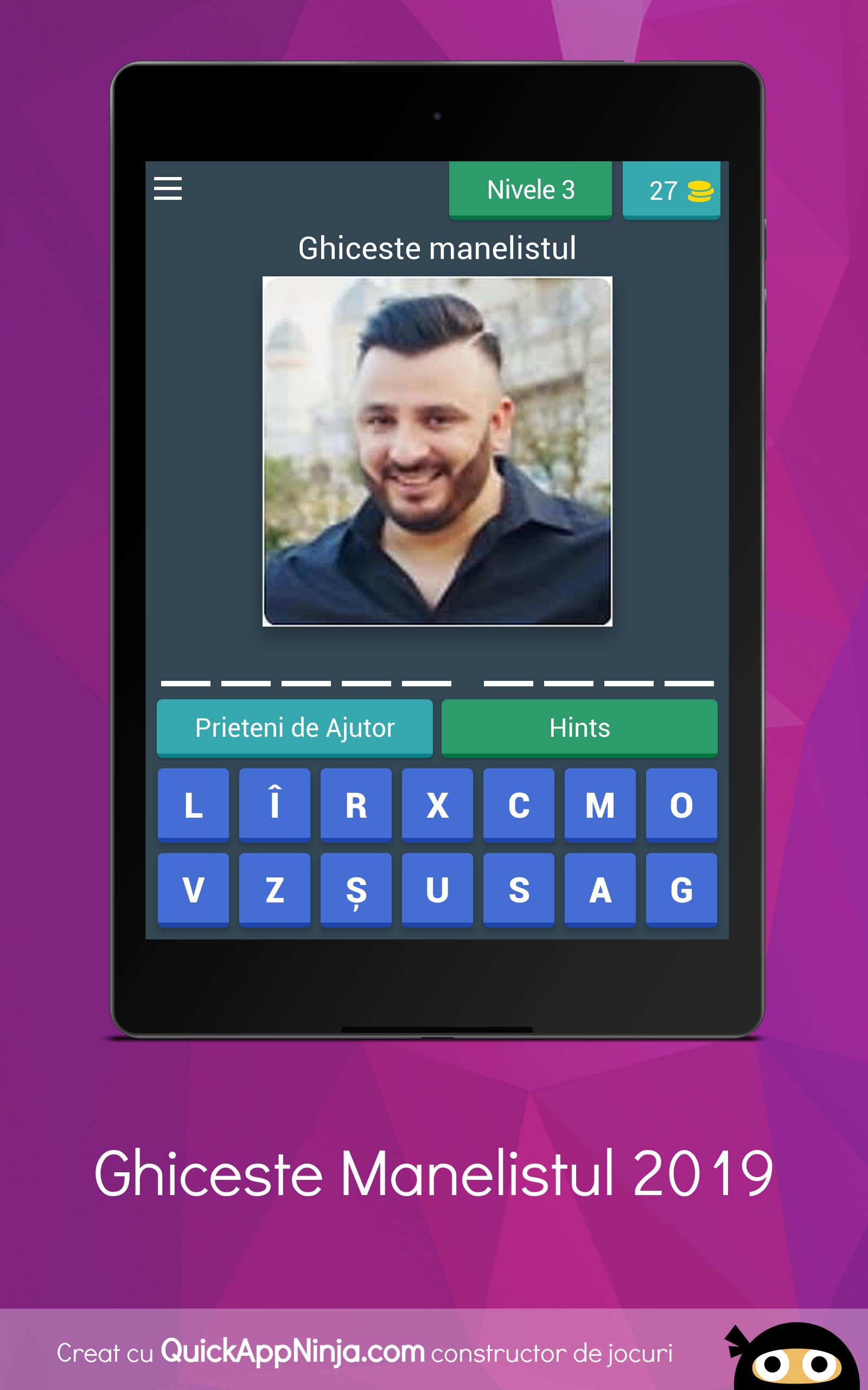 Ghiceste Manelistul 2019