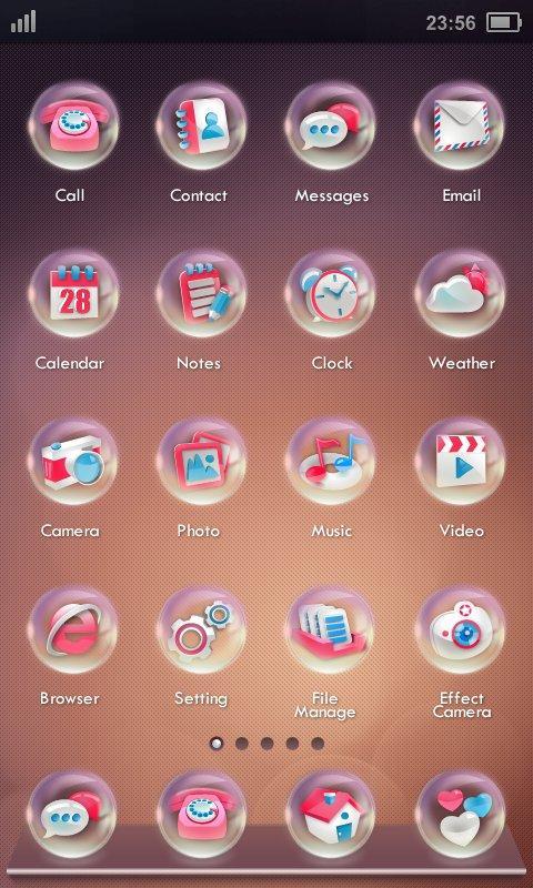 360 mobile desktop themes_love