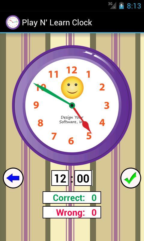 Play N' Learn Clock