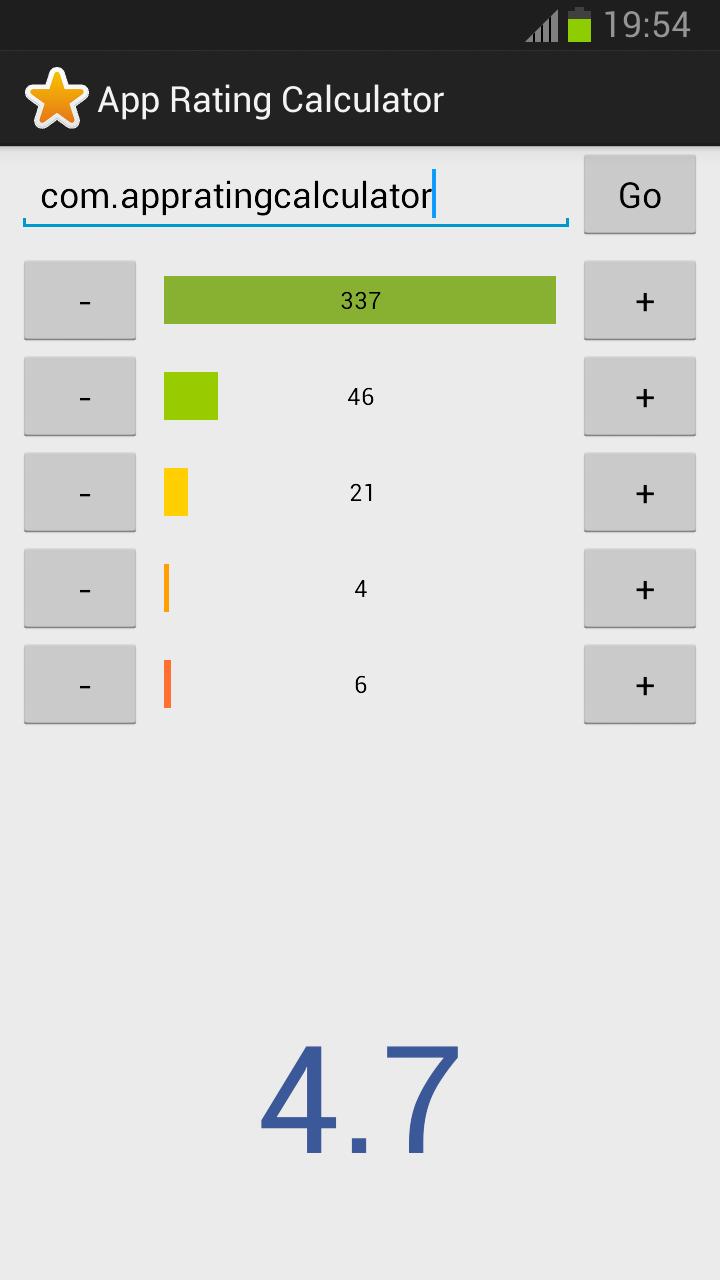 App Rating Calculator