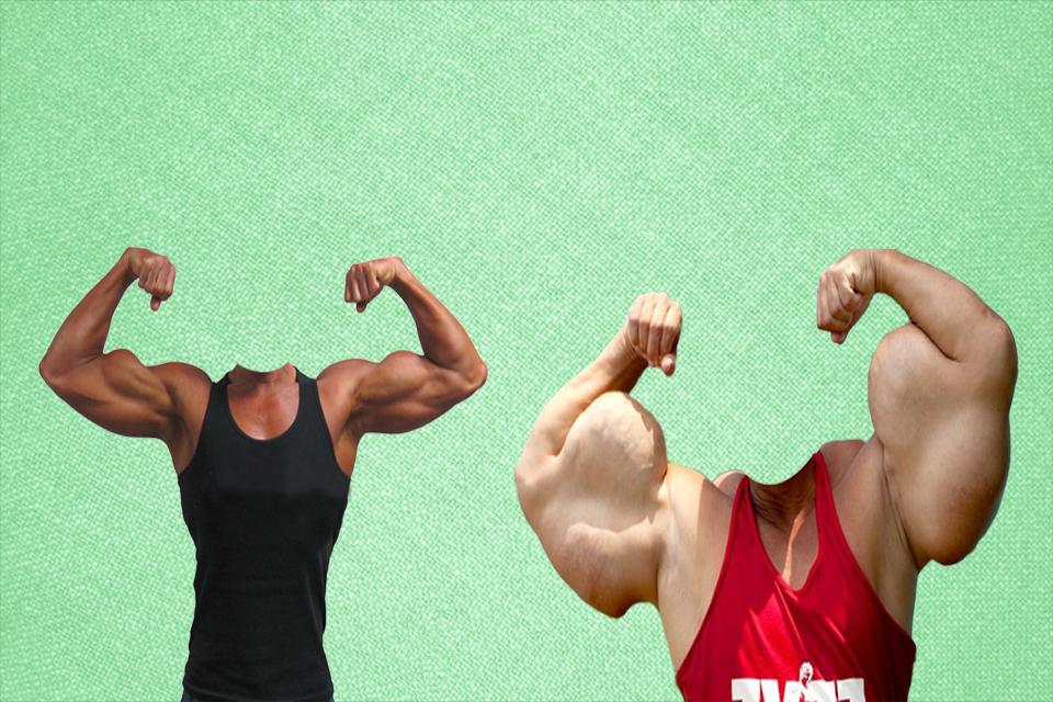 Body Builder Photo Suit