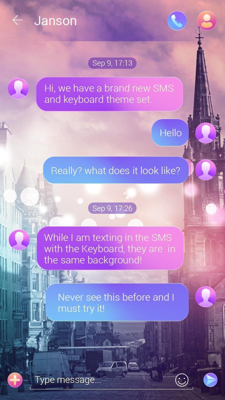 (FREE) GO SMS EDINBURGH THEME