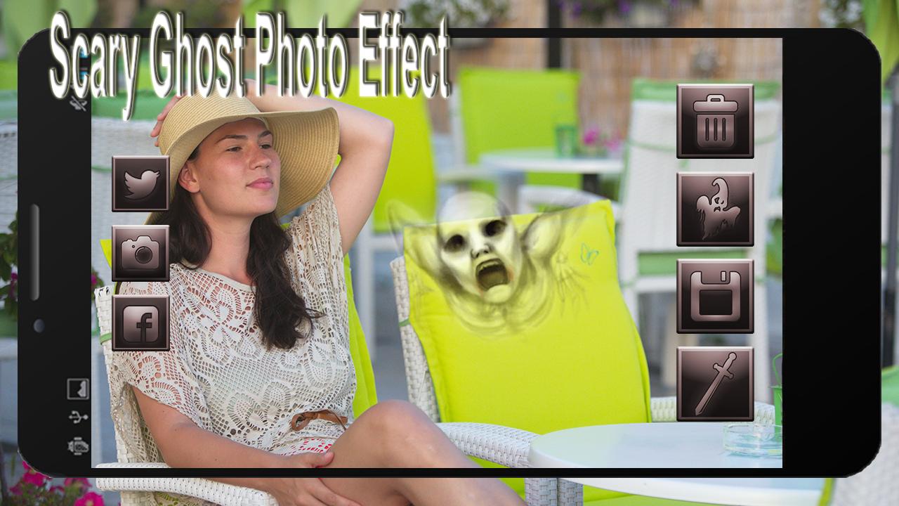 Scary Ghost Photo Effect