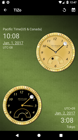 TiZo(world time clock)