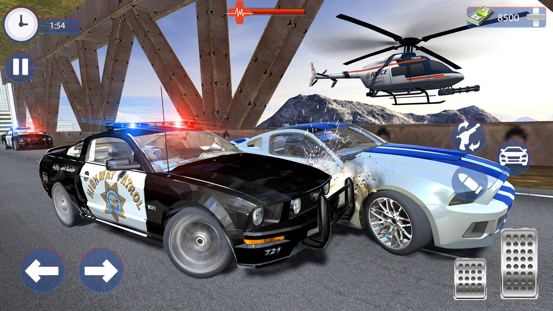 US Police Shooting Chase Simulator 2020