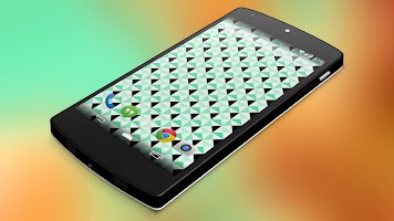 Mosaic Triangle Tiles Pattern