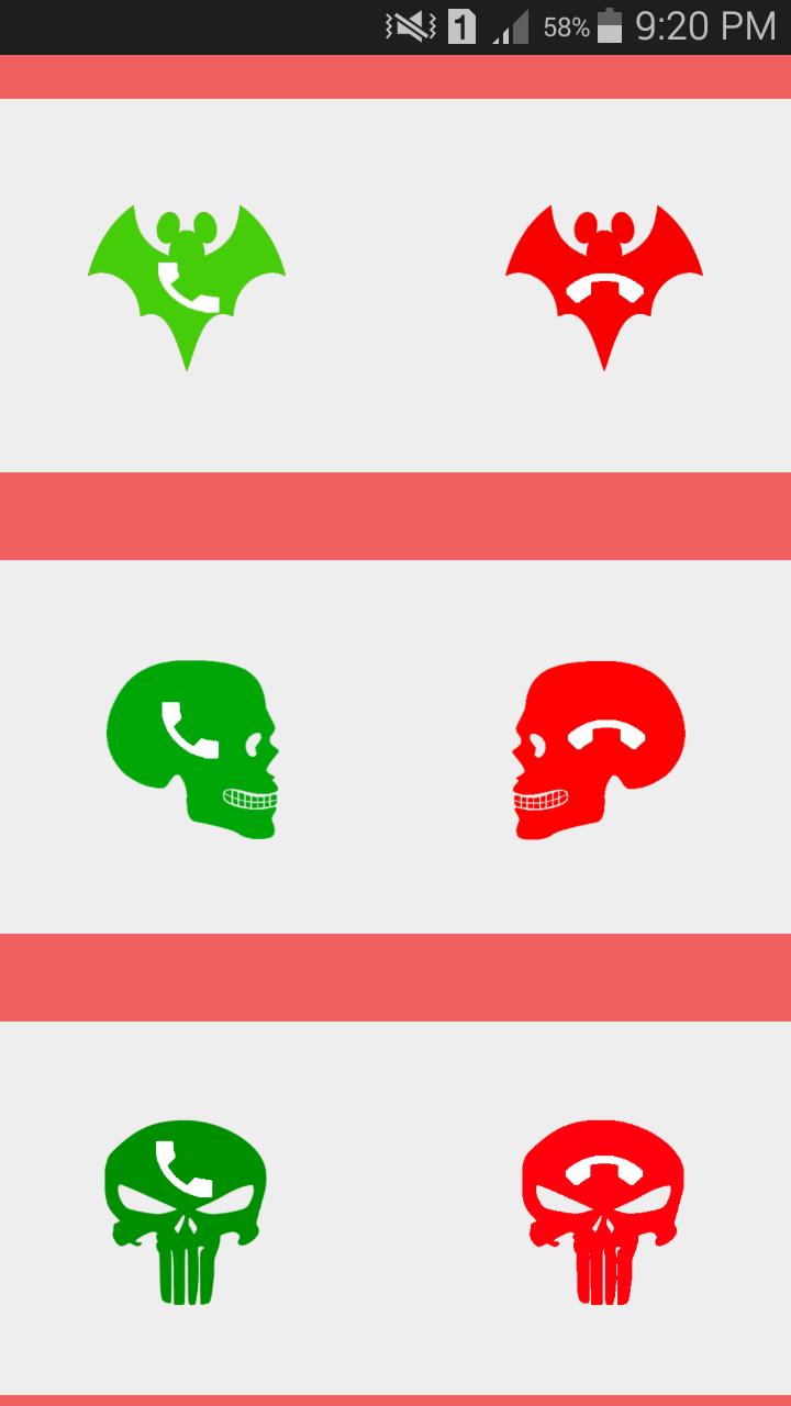 Ghost Theme HD Caller Id