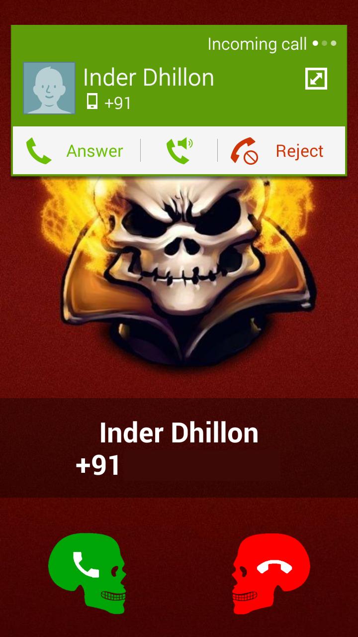 Ghost Theme HD Caller Id