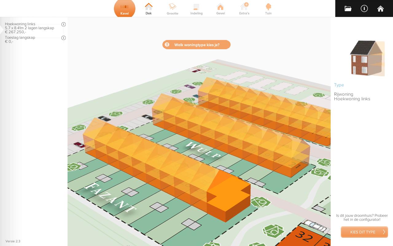 MyOwnHome woningconfigurator
