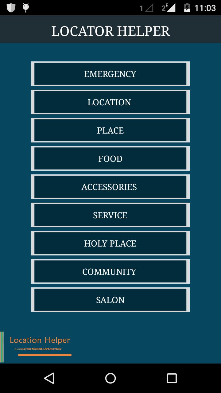 Emergency Location Helper