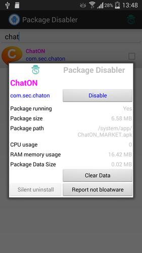 Package Disabler [Samsung]