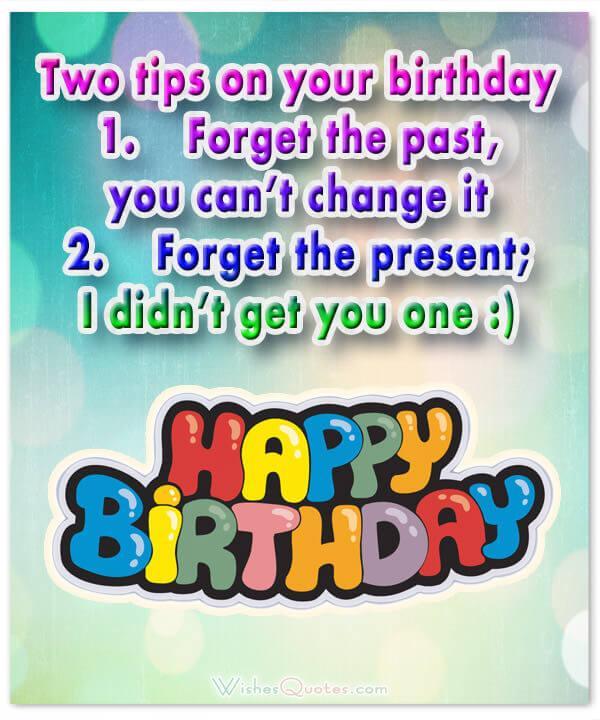 Funny Birthday Wishes