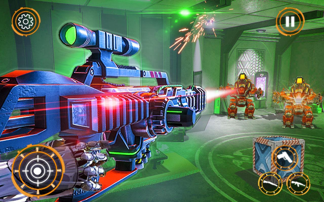 Real Robot Shooting War