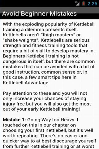 Kettlebell Training - Workout