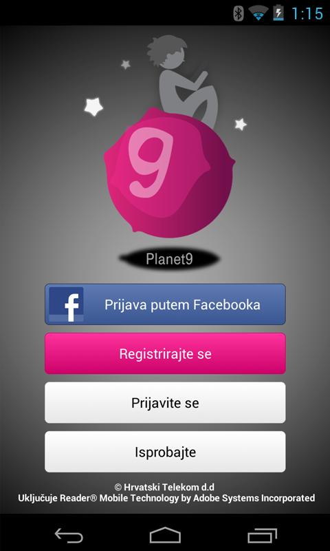 Planet 9 Aplikacija