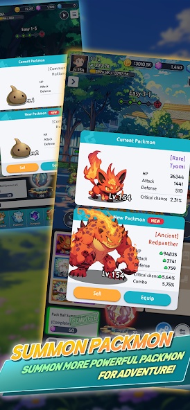 PackMon Idle:Trainer Simulator