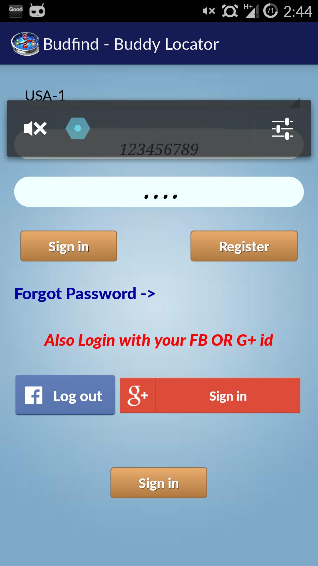 Budfind - Buddy Locator