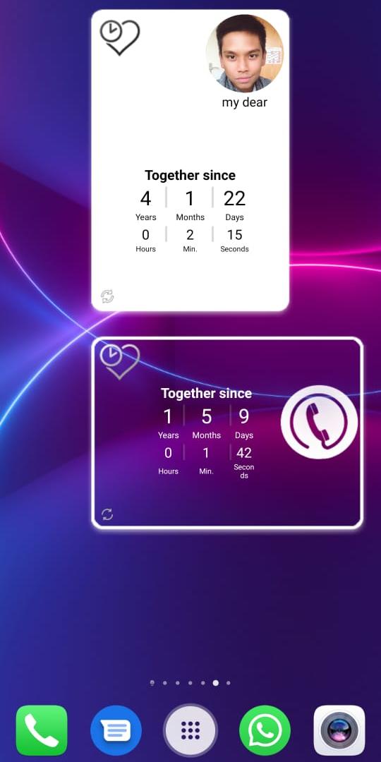 Love Clock Widget