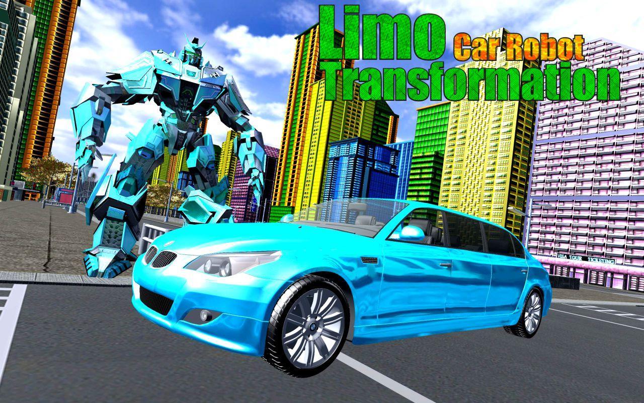 Limo Robot Car Transformation: Robot Games