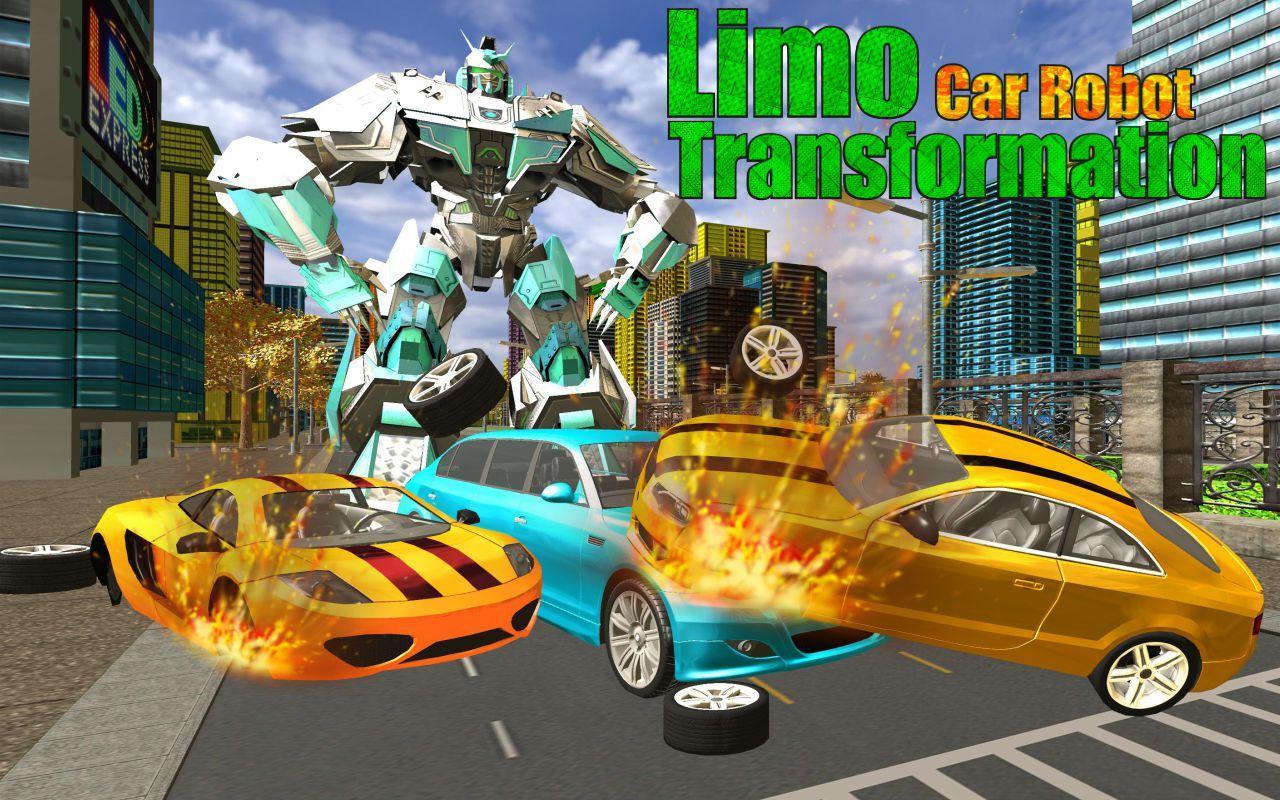 Limo Robot Car Transformation: Robot Games