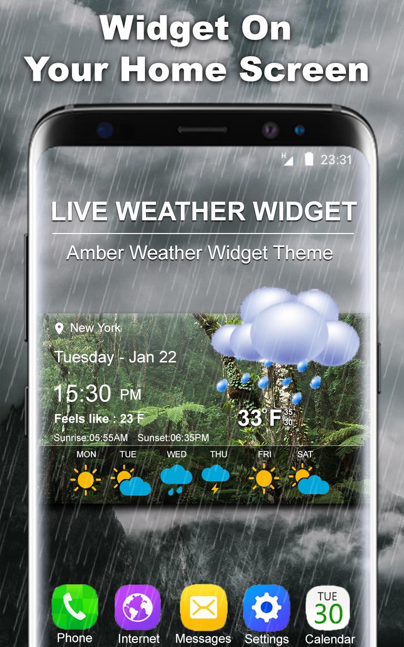 Weather Live Forecast Gadgets