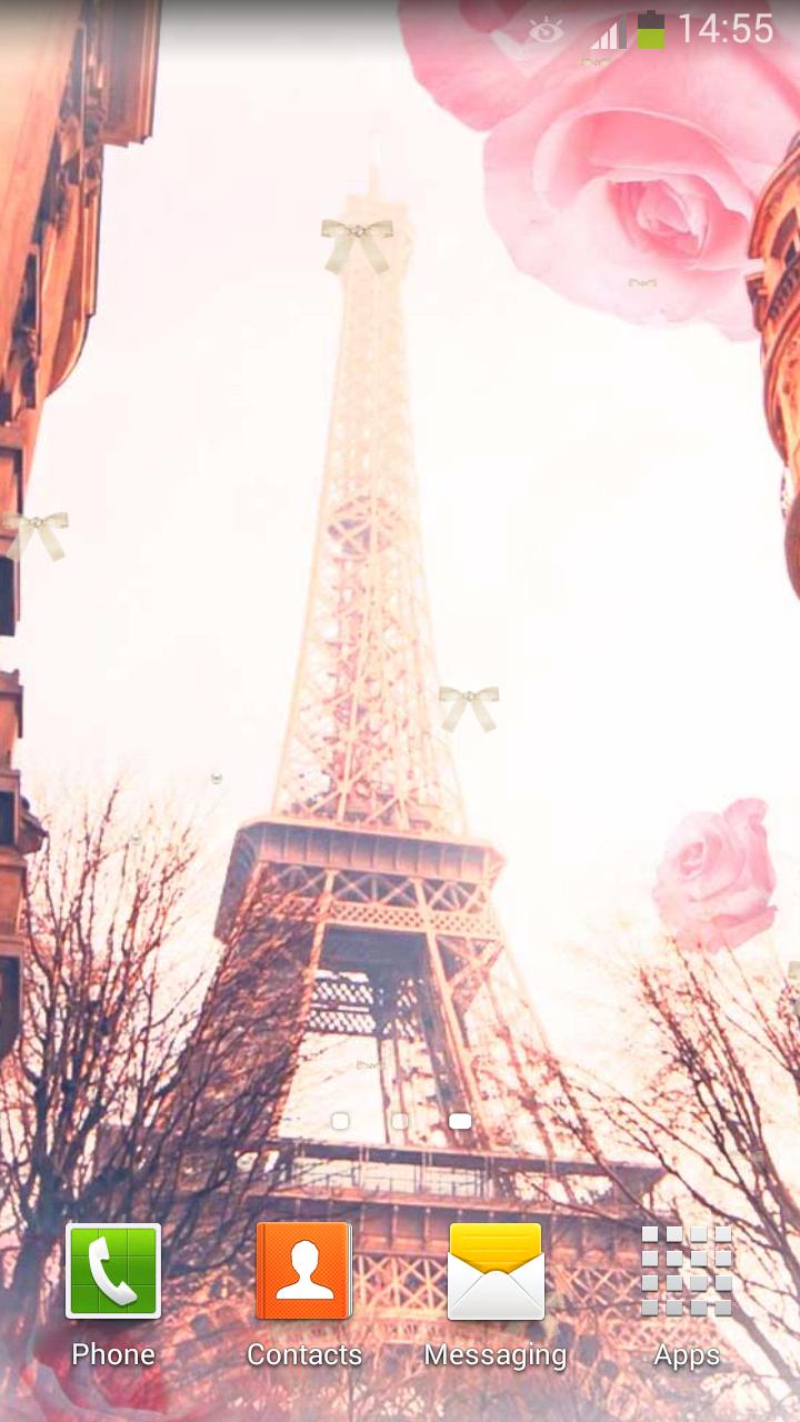 Romantic Paris Live Wallpaper