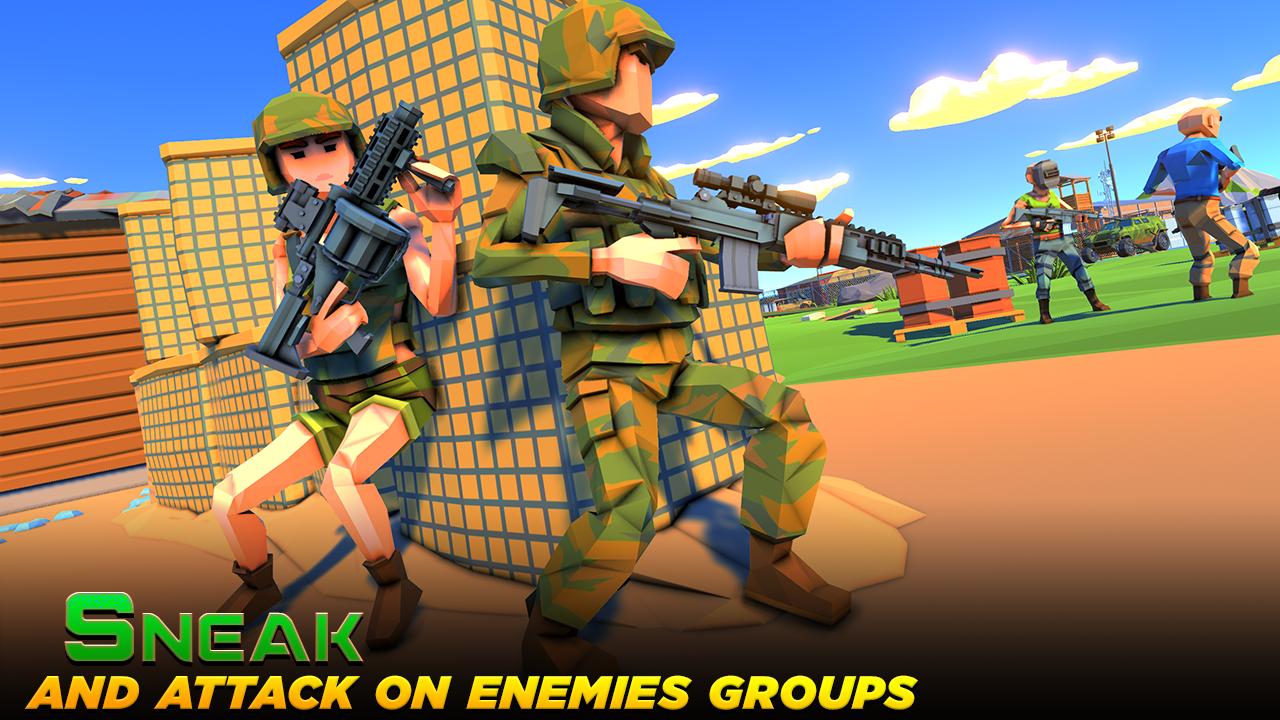 World War Polygon Shooting Game: Modern War Game