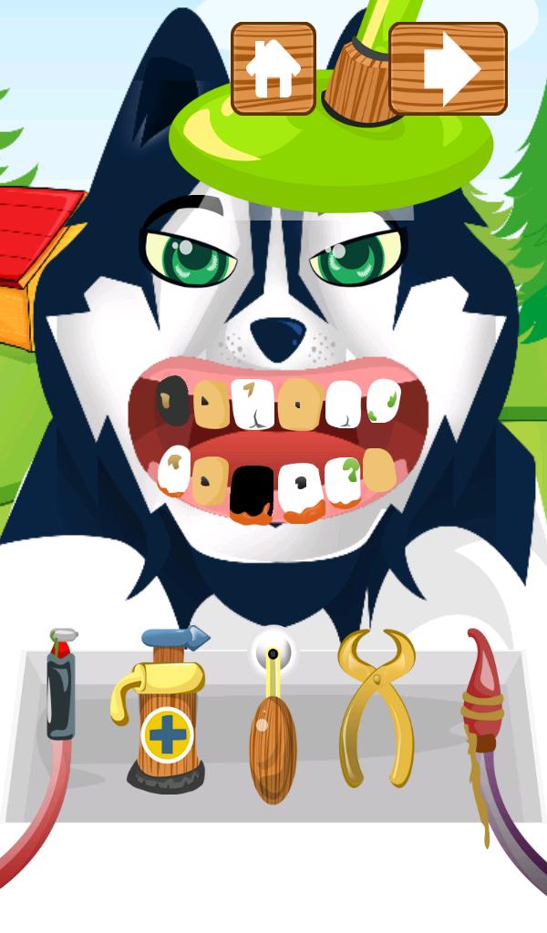 Dentist Game Dog