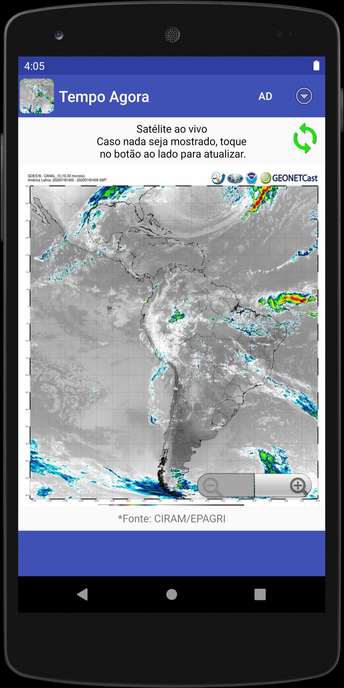 Mapa Clima Tempo Agora - Fotos