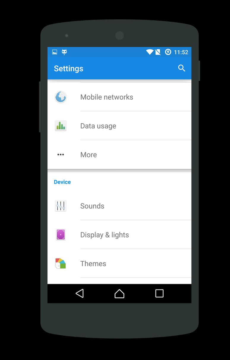 Xperia Z5 CM13 Theme
