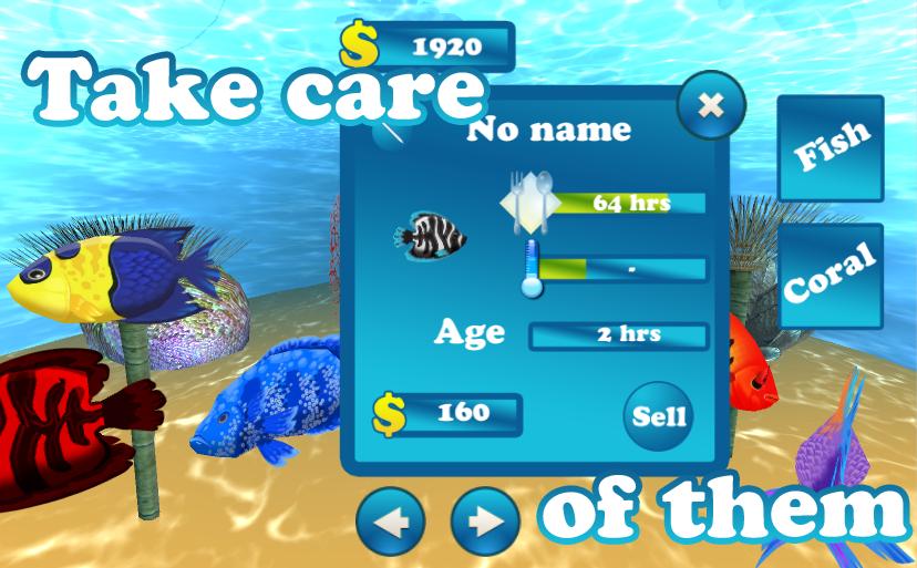 3D Tropial Aquarium Fish Farm