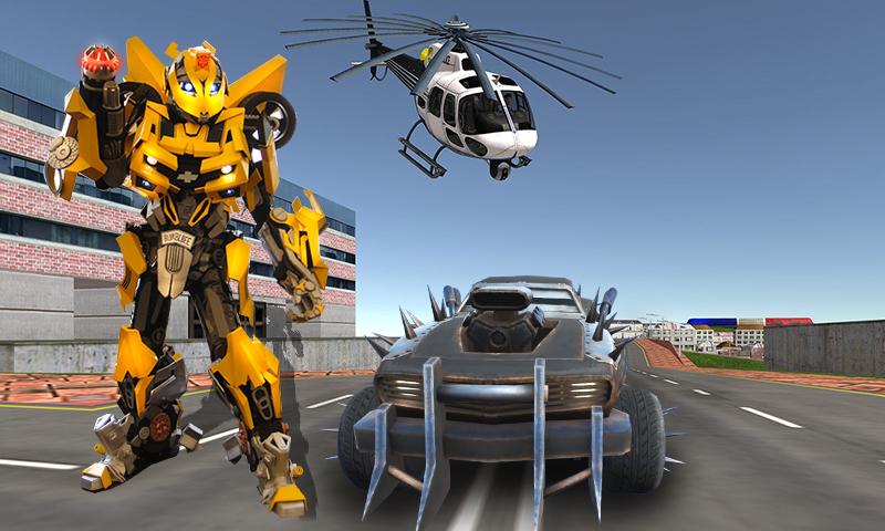 US Army Car Robot Transformation