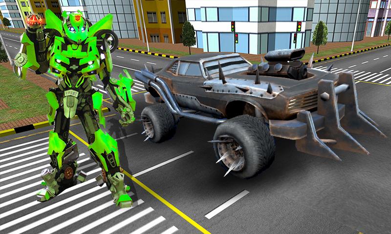 US Army Car Robot Transformation