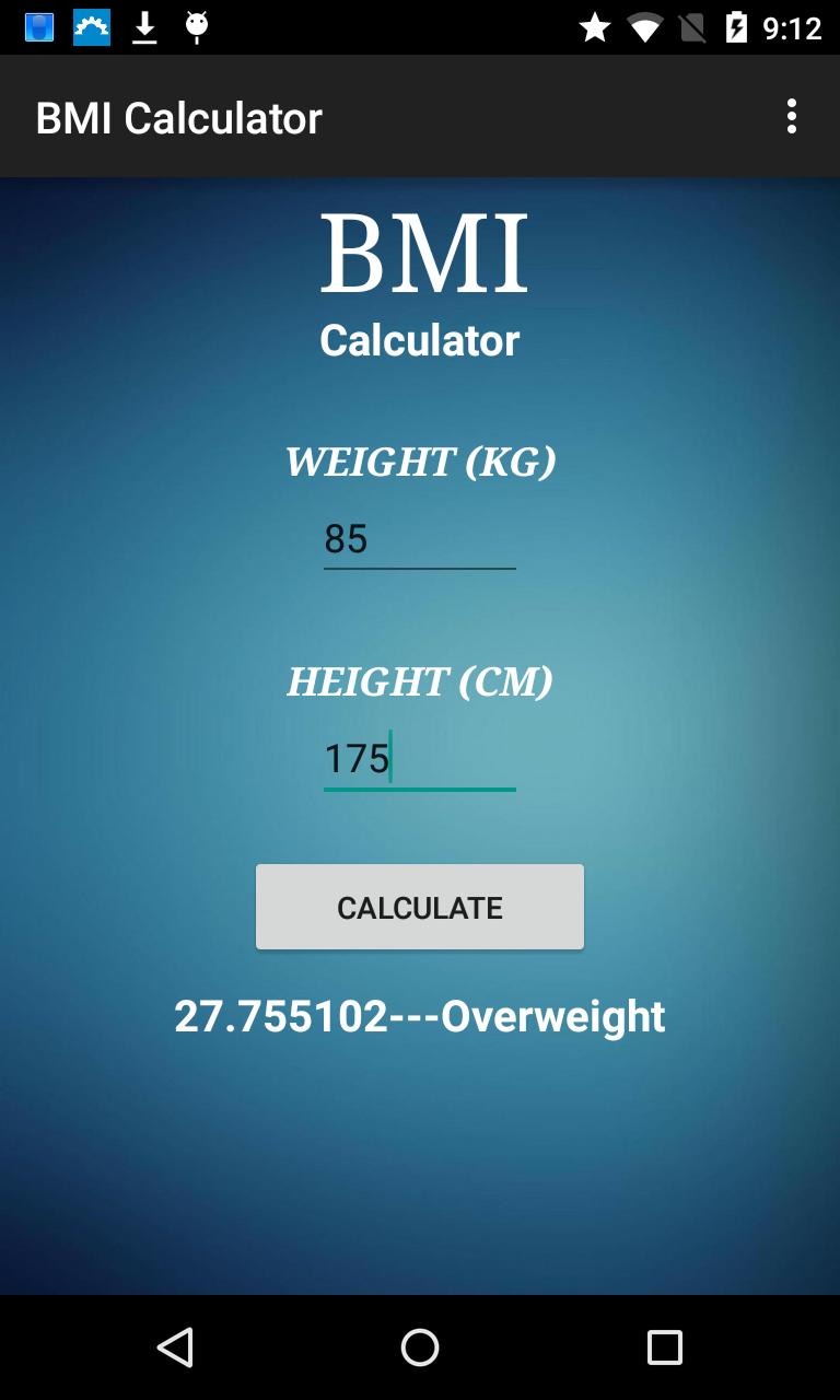 BMI-Calculator