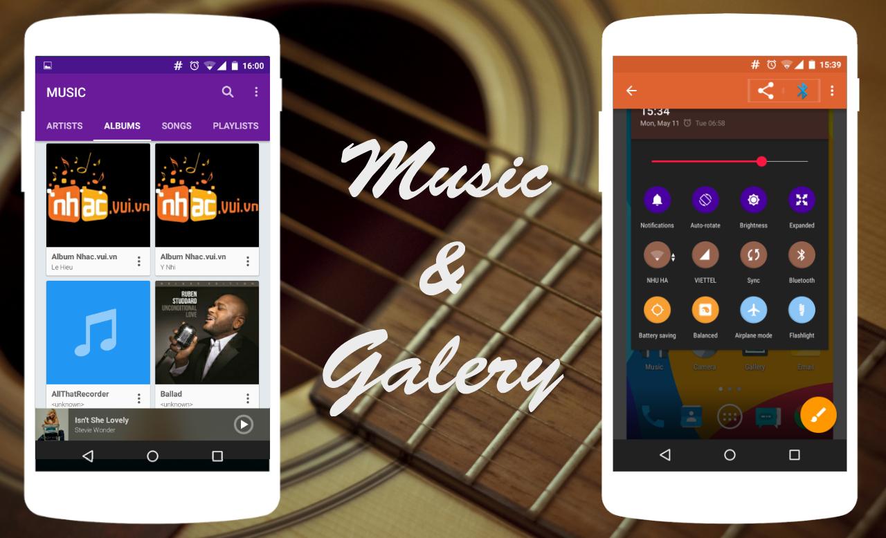 FiColor Dark - CM12/12.1 Theme