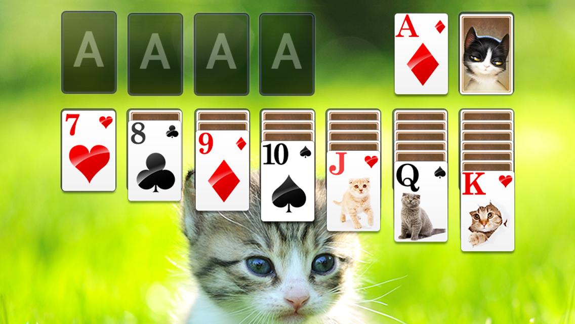 Solitaire Little Cat Theme