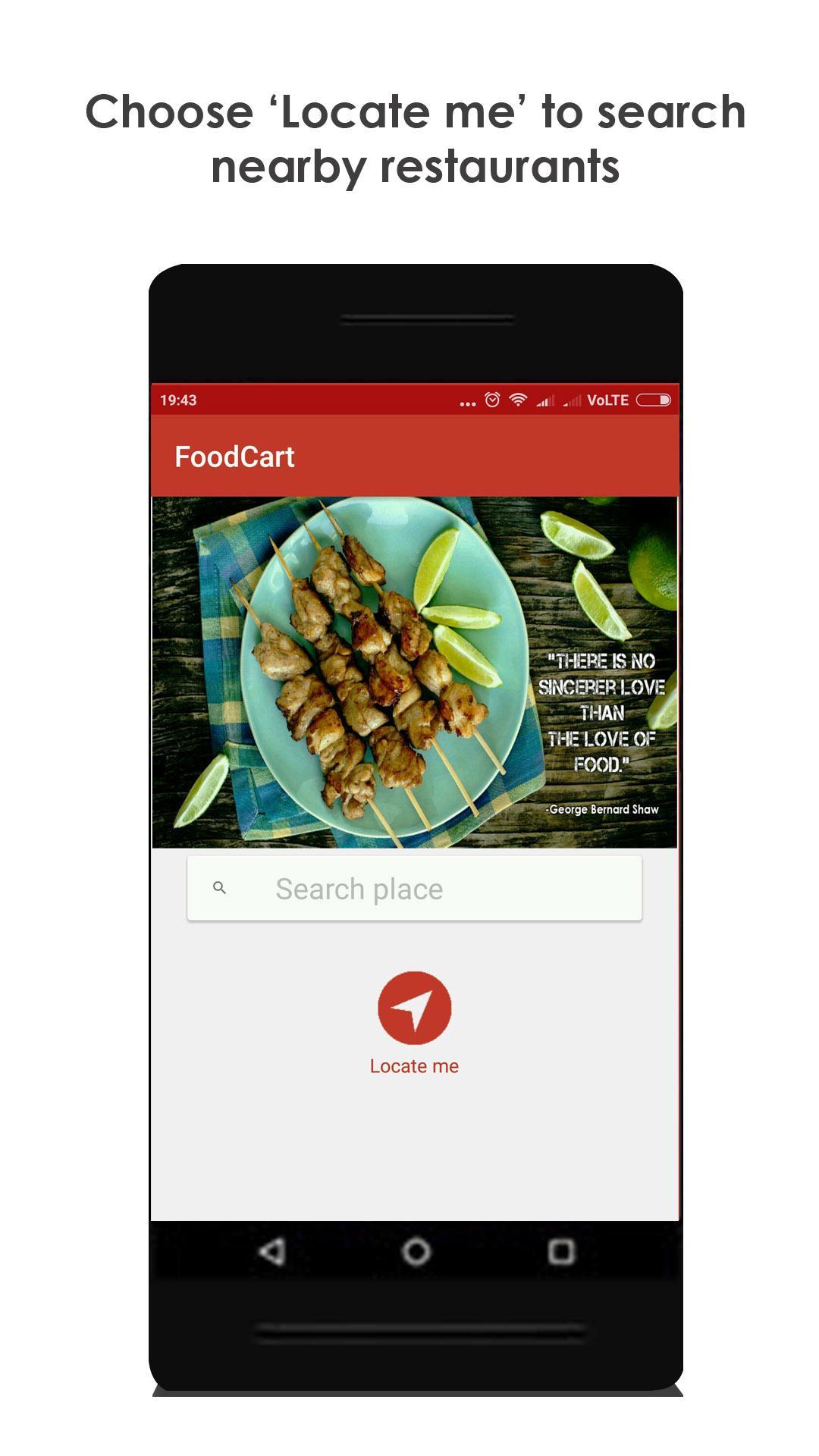 Foodcart Food Delivery App