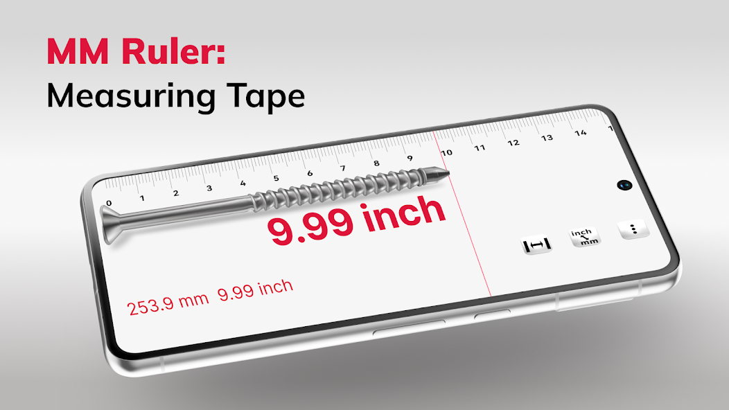 MM Ruler: Measuring Tape