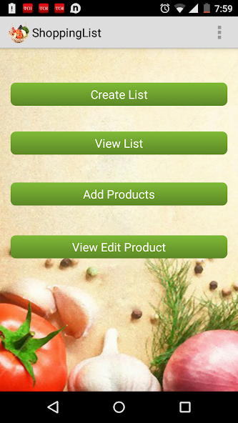 Grocery List Maker Shop Helper