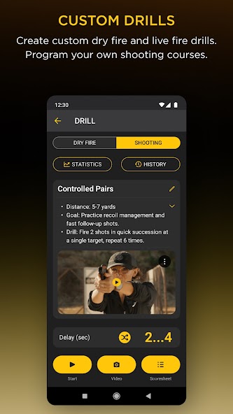 Drills: Shooting Training app