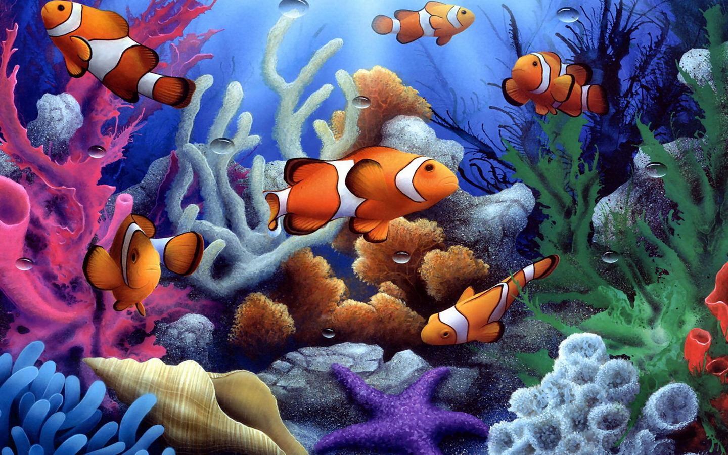 Underwater World Wallpaper
