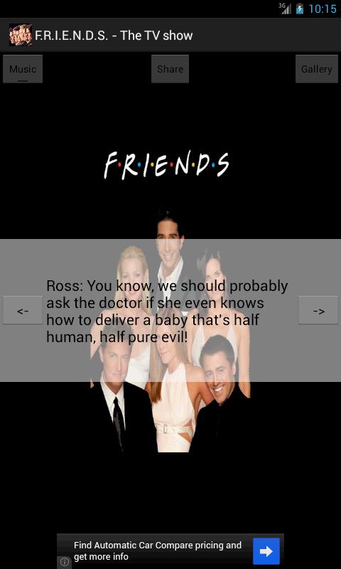 F.R.I.E.N.D.S. - The TV show