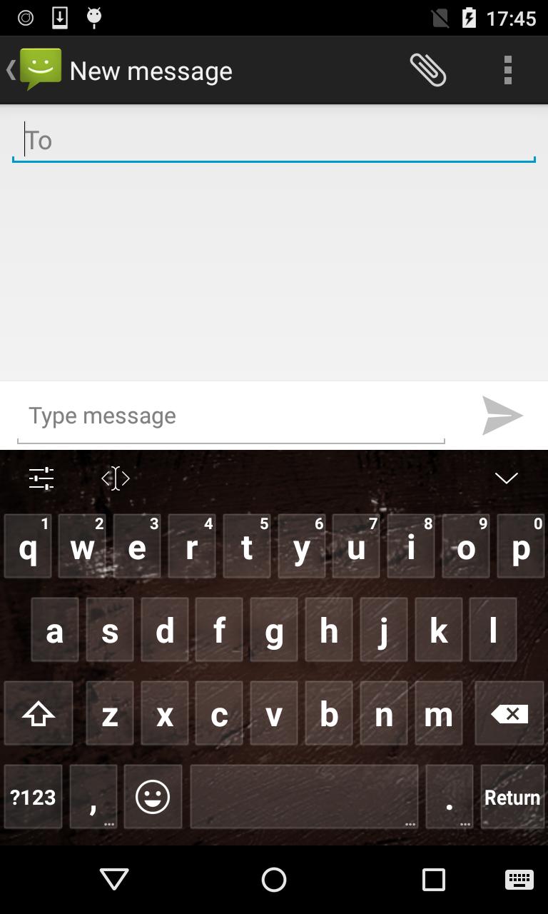 Emoji Keyboard - Chocolate