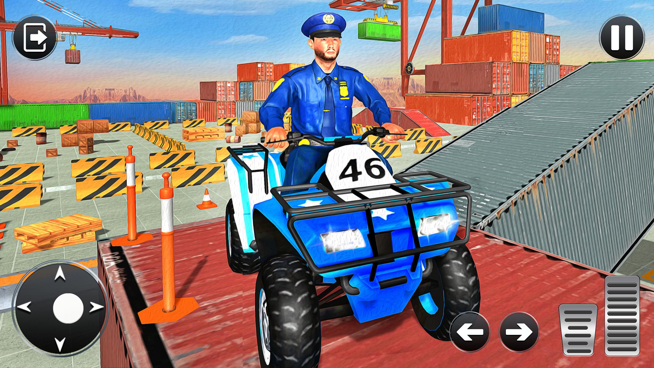 Advance Police Quad Bike Parking