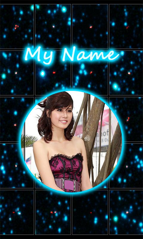 My Photo Name Neon LiveWP