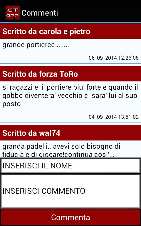 Calcio Torino App