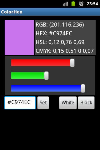 Color Hex RGB HEX CMYK Codes