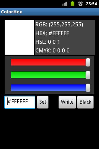 Color Hex RGB HEX CMYK Codes