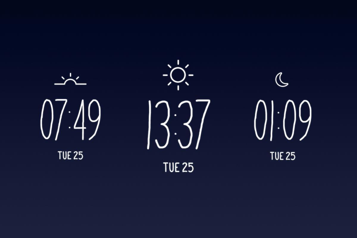 Un Petit Monde Watch Face