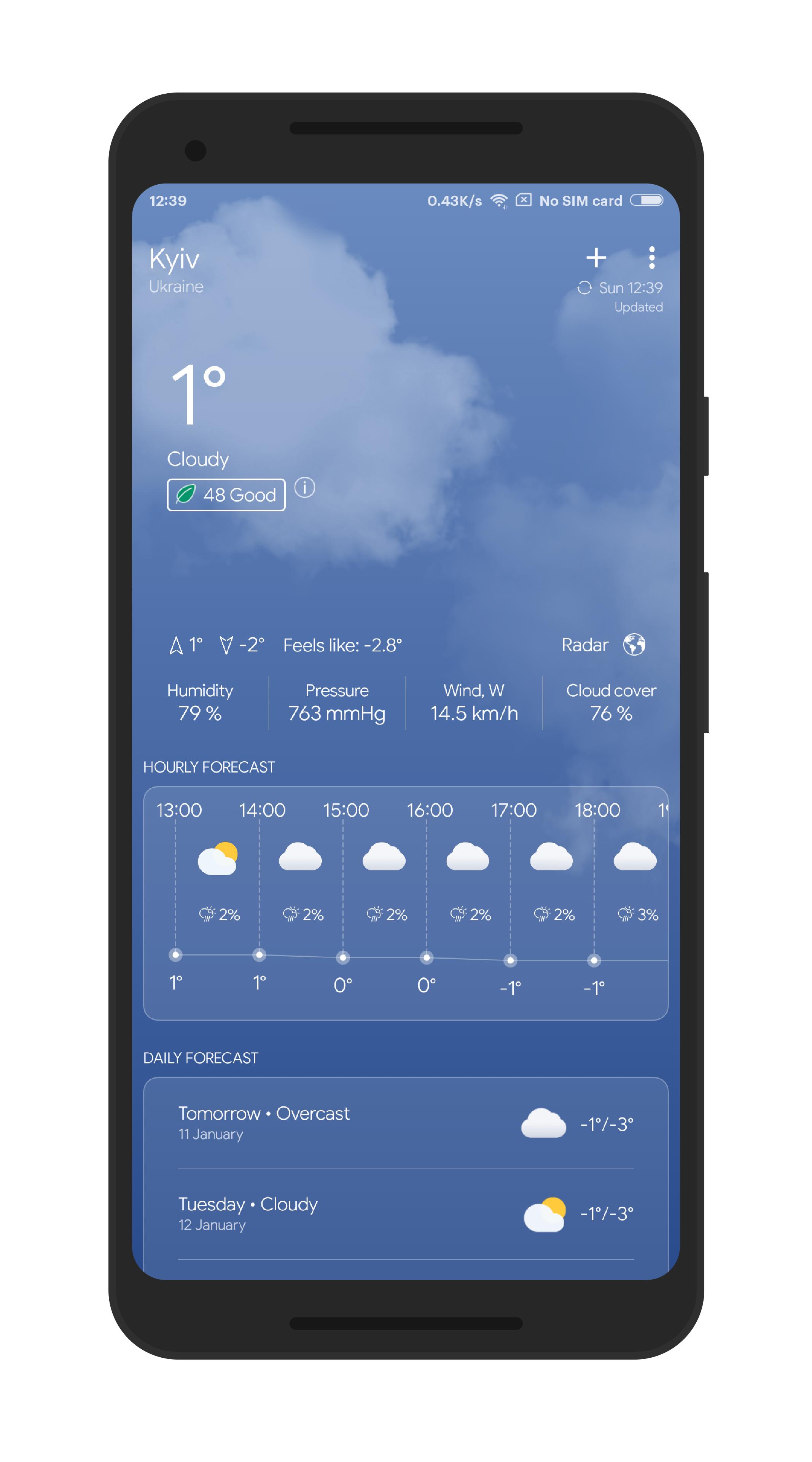 Weather - The Weather App LE